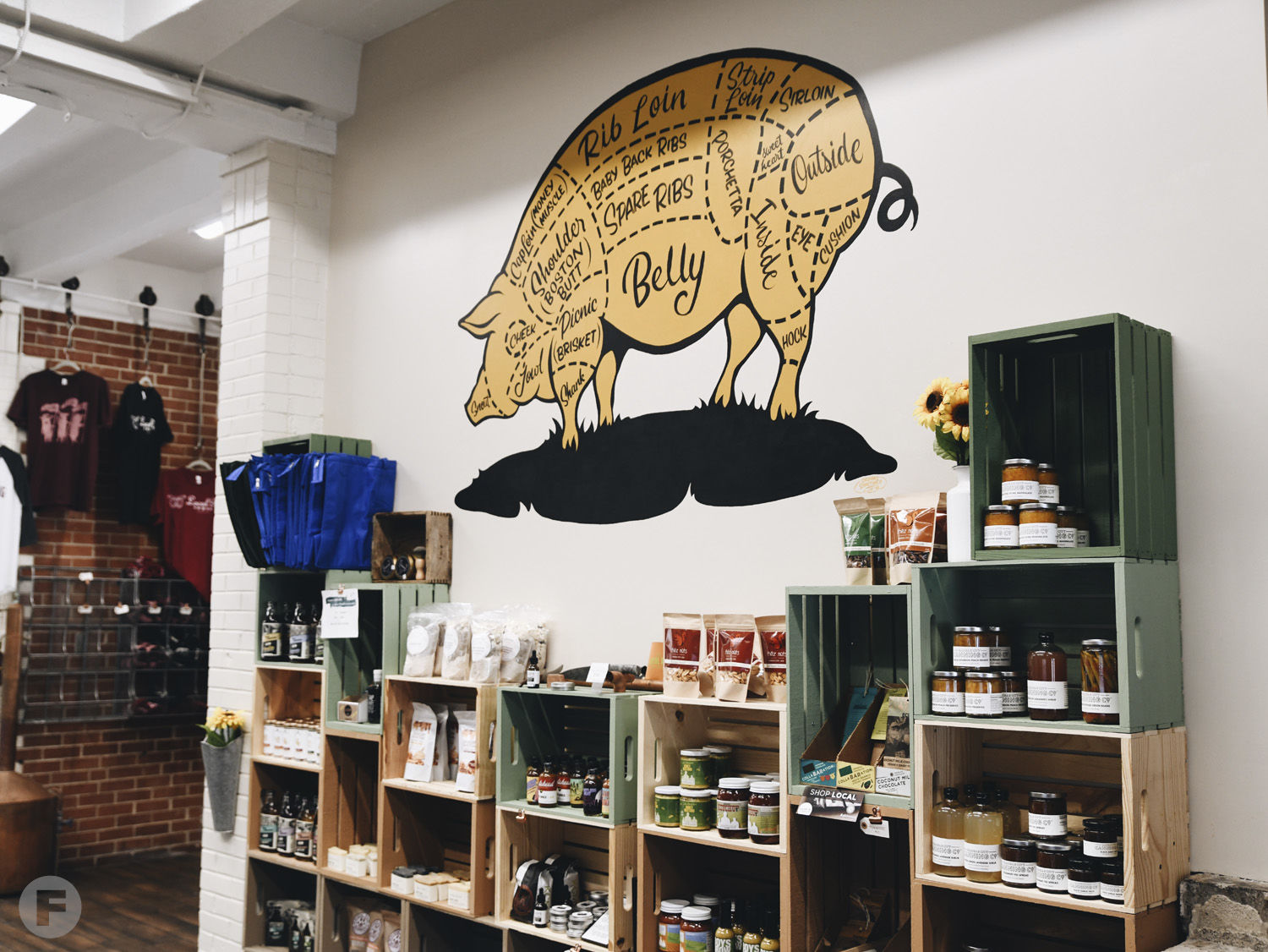 Artisan Food Shop: Local Pig
